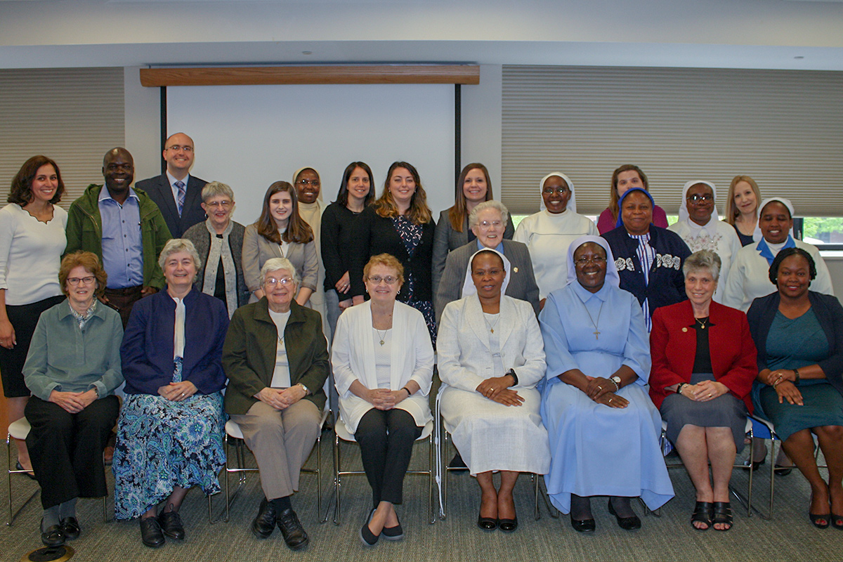 ASEC Advisory Board members with ASEC staff (May 1, 2019).