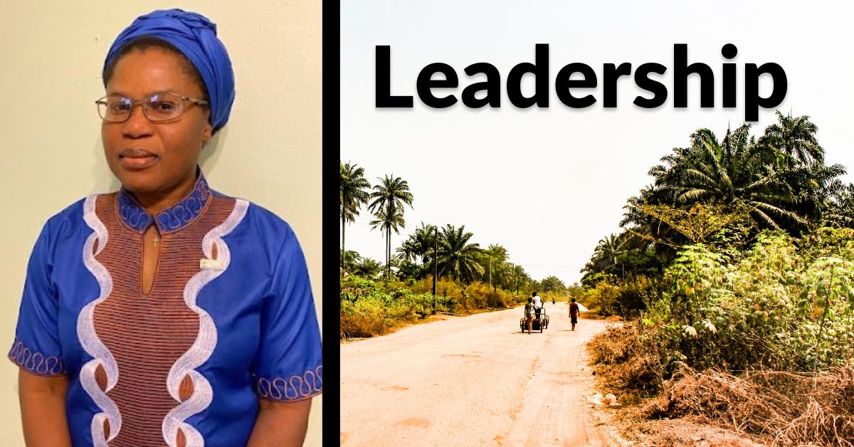 Sr. Nkechi has been a Sister of the Poor handmaids of Jesus Christ for 19 years. (Right side photo: Photo by Nnaemeka Ugochukwu on Unsplash.com)