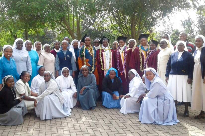 Sr. Jane is among the HESA students who graduated from Marywood University, Scranton, PA, USA in 2016.