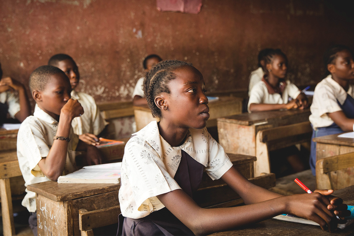 90% of the children attending the school where Sr. Mary Mukuha, FMI ministers did not have a desk. A lack of basic facilities, such as desks, contributes to an inability to facilitate effective learning.