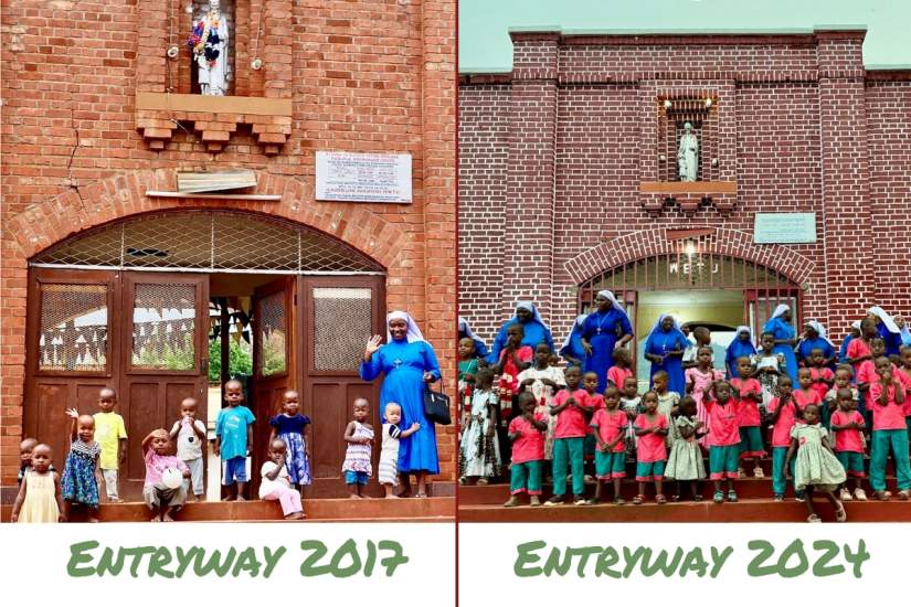 Because of improvements made to the Orphanage Centre of the Immaculate Heart of Mary Sisters, the children who are cared for there have an improved quality of life.