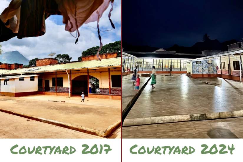 The CICM has seen great transformation since 2017 including an improved courtyard.