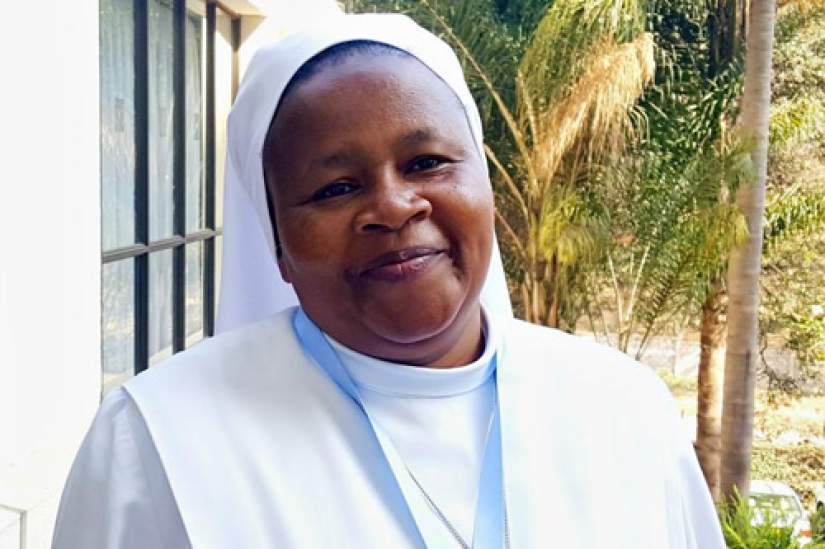 Sr. Jane Mwangi, Dimesse Sisters, Kenya (GSR photo / Melanie Lidman)