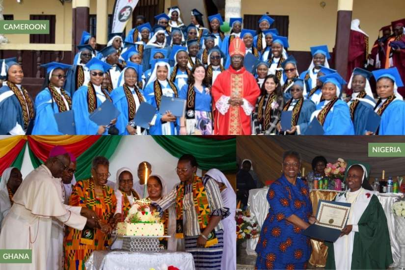 SLDI graduates celebrate ASEC’s 25th Anniversary in Cameroon, Ghana, and Nigeria.