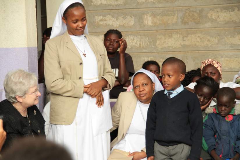 7-year-old Emmanuel John Zachary, a member of the child support group at St. Francis Hospital epitomized the work of the sisters... “I know that I am [HIV] positive, I have learned to live positively, eat a balanced diet, take my drugs and work hard at school... my life is the hands of the sisters!!!”