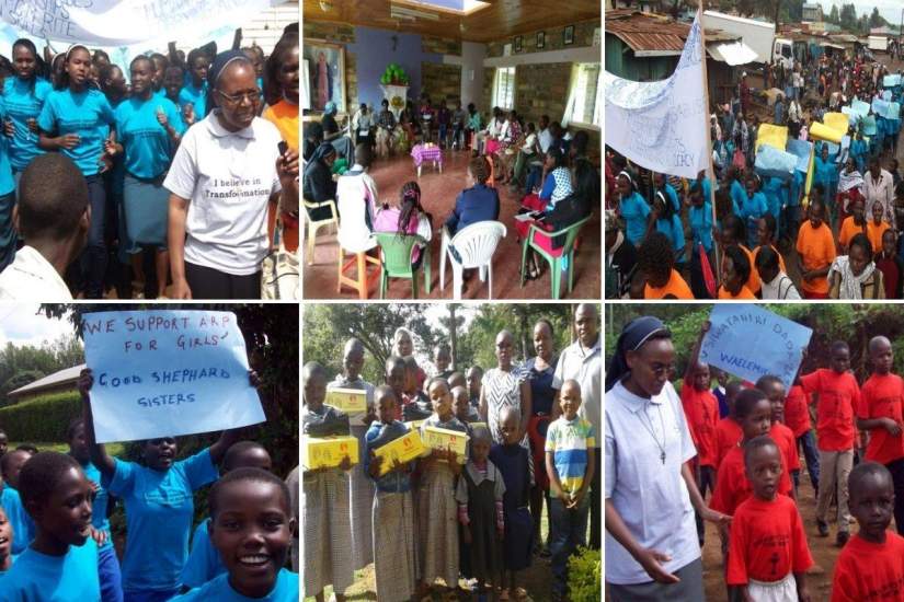 Sr. Lucy hosted seminars and processions through the local market to bring awareness to the practice of FGM. In time, girls had the courage to wear t-shirts reading, 