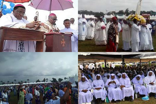 Photos from the closing of the Marian year celebrations in Anambra State Nigeria (October 28, 2017).