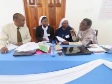 The first research training is held in East Africa for staff and partners
