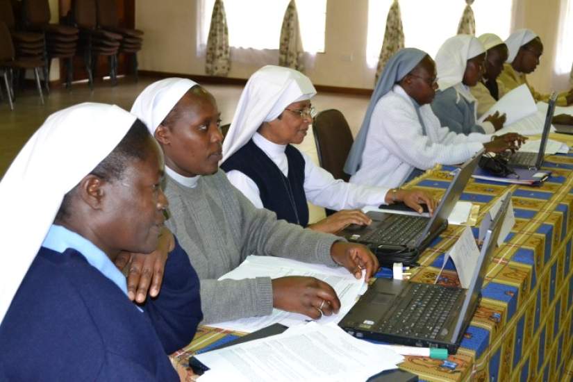 A total of 18 sisters from Kenya and Uganda attended the 3-week HESA orientation for Marywood University. The orientation took place at Chemi Chemi Center in Nairobi, Kenya from November 26-December 14, 2012.