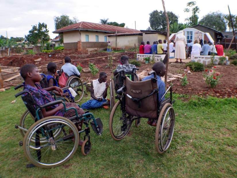 At Providence Home in Uganda, Sr. Elizabeth Swai, LSOSF launched an alternative farm project that provides fresh food for residents. The excess is sold and the proceeds support the home’s operations.