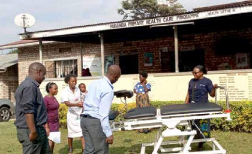 Rubanda Primary Health Centre III Receives a donation of Health
Equipment in May 2024.
