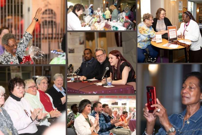 Attendees enjoy an exciting night of talks by Dr. Yerodin Lucas, Madi Grose, and James Sullivan, plus raffles and a 50/50 contest.