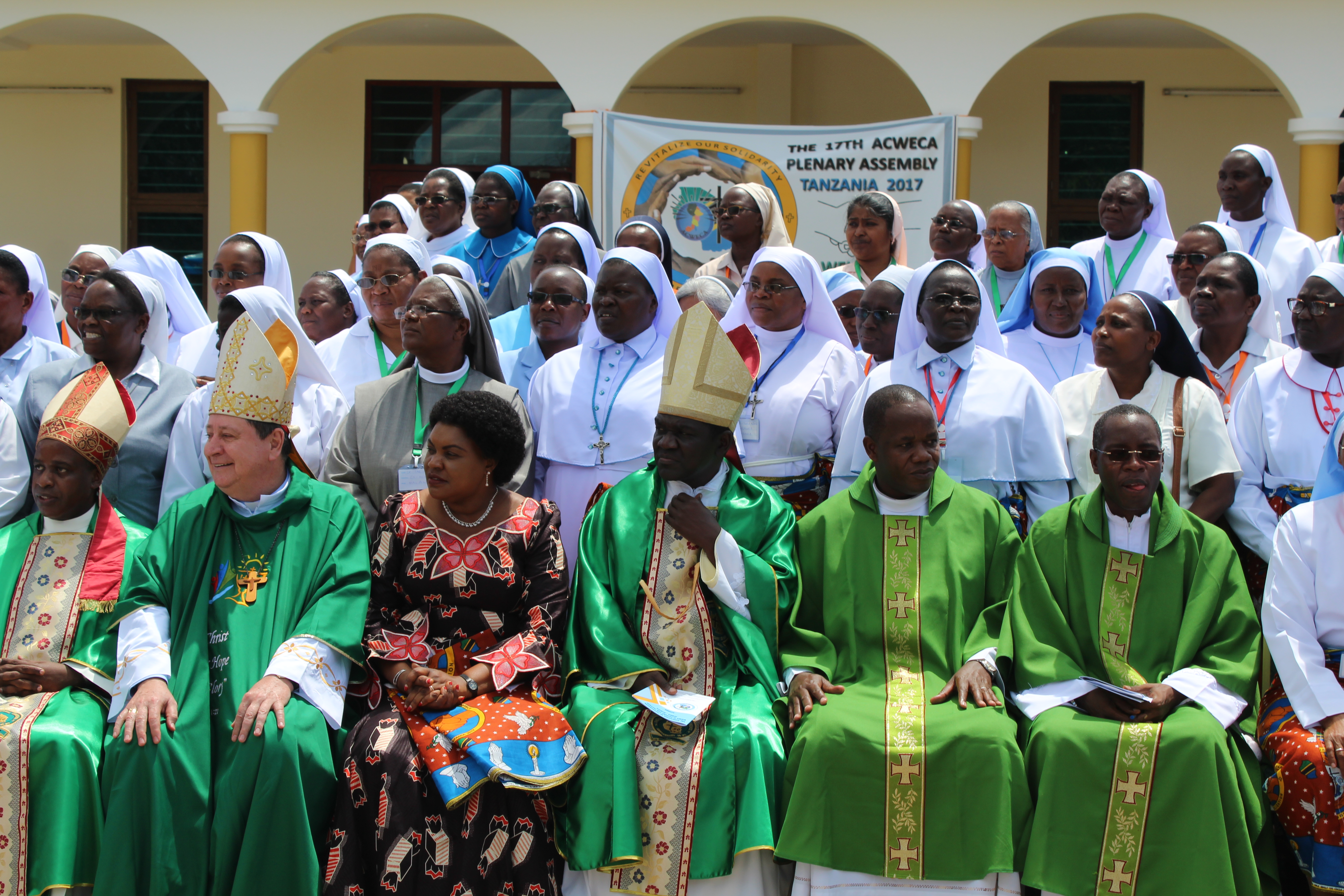 Group photo during ACWECA Plenary Assembly in Dar es Salaam, Tanzania.