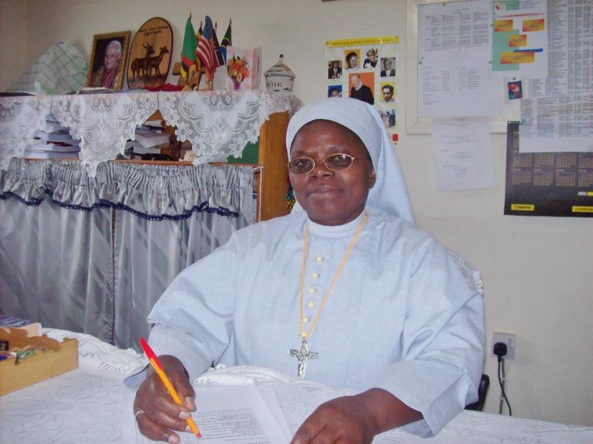 Q & A with Sr. Mary Germina Keneema