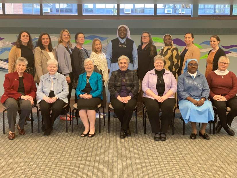 ASEC Staff and in-person Board attendees at the 2022 Board Meeting.