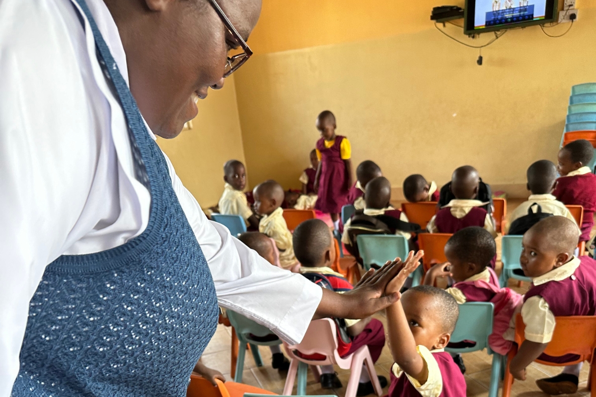 SLDI alum, Sr. Monica Kawira Mutegi, SCC, serves as Headmistress at the Holy Cross Nursery and Primary School in Morogoro, Tanzania.