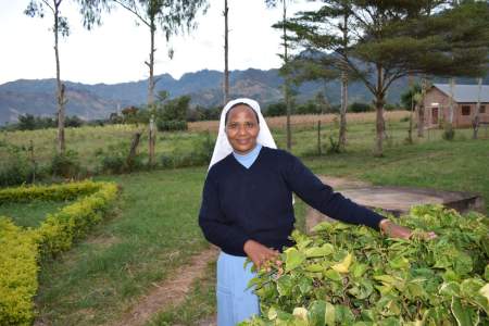 Scholarship Recipient Sr. Hiltruda