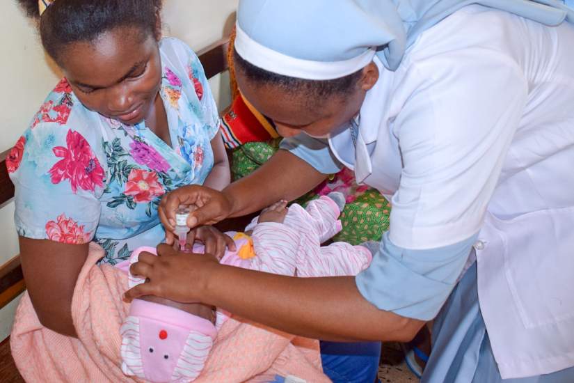 Sr. Monica, a nurse in Tanzania, cares for the health of the people in her community. Educational programs offered through ASEC gave her the skills to be able to make an impact.