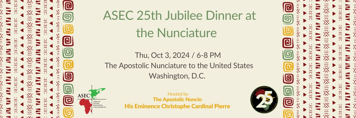 ASEC 25th Jubilee Dinner at the Nunciature