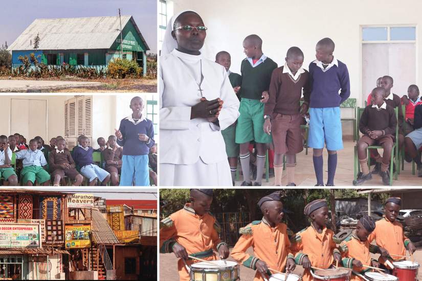 The balance of schoolwork and recreational activities at Kenya children's home, Kwetu Home of Peace, keeps the boys happy and eager to learn. So while they learn subjects like English, they can still participate in some of their favorite activities, including gymnastics and singing.