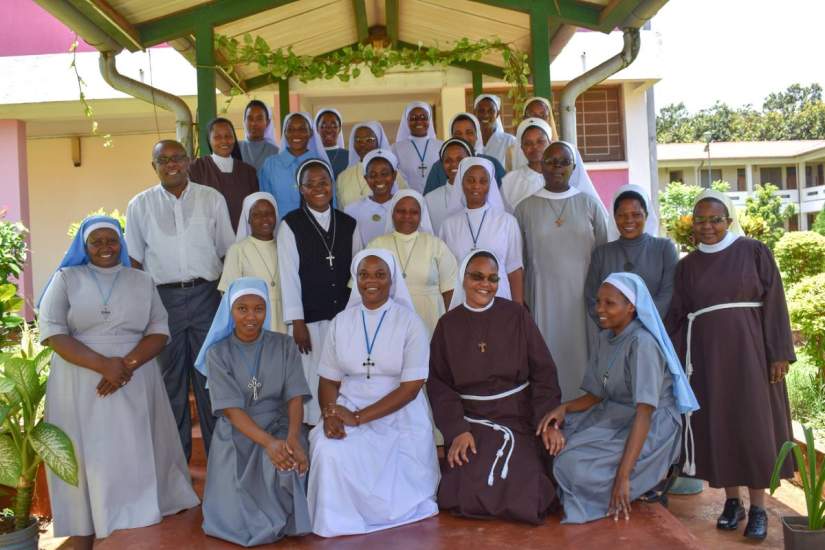 Scholarship recipients in Tanzania attend orientation (Mar. 2020).