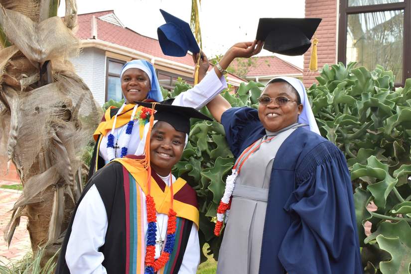2019 HESA graduates, St. Augustine University College (SAUT), Tanzania.