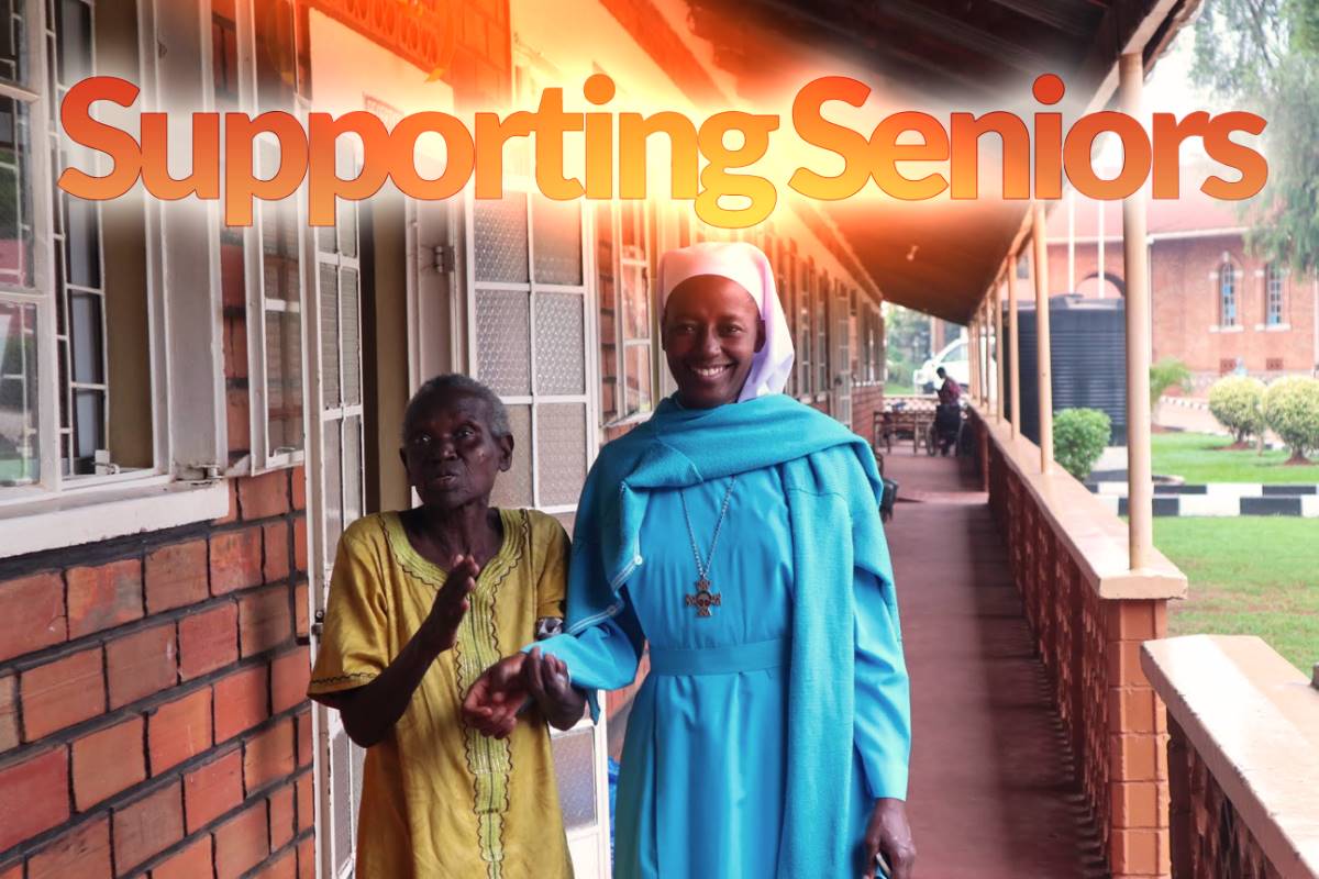 In Kampala, Uganda, the Good Samaritan Sisters care for the elderly, poor, destitute, disabled and neglected at Mapeera Bakateyamba Home for the Elderly and Sick.