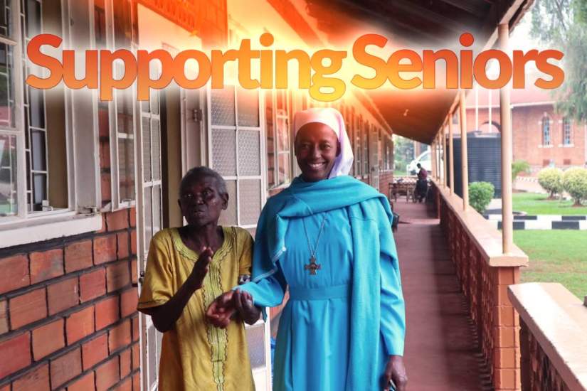 In Kampala, Uganda, the Good Samaritan Sisters care for the elderly, poor, destitute, disabled and neglected at Mapeera Bakateyamba Home for the Elderly and Sick.