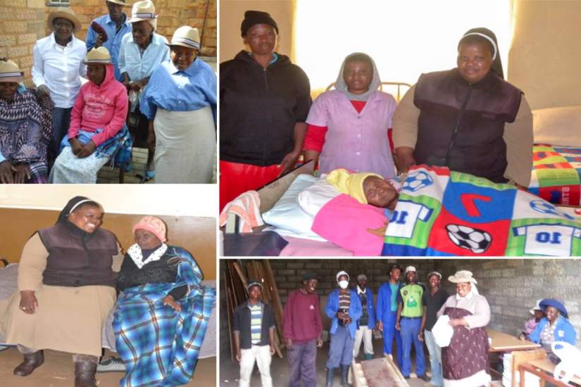 In Lesotho, Sr. Theresia serves at the Saint Marguerite D’Youville Old Age Home. She says the skills she gained from ASEC's SLDI program have given her the skills she needs to effectively manage the home.