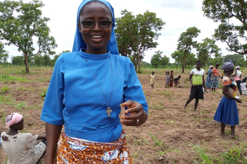 The presence of Sr. Stephany Ayomah, Sisters of Mary Immaculate (SMI), is vital to the rural community of Ordorme, Nanumba North district, Ghana.