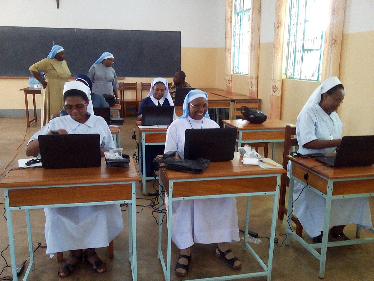 Sisters joining Catholic University of Malawi participated in orientation, February 2 to 5, 2017.