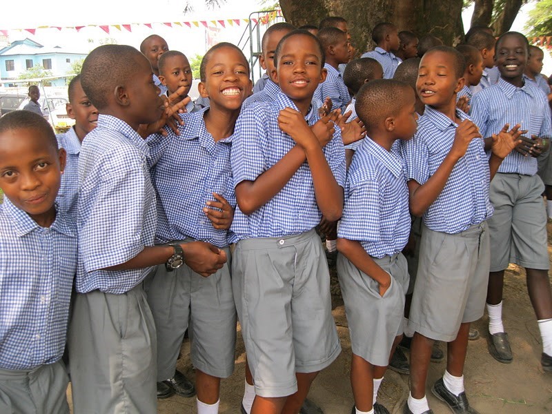 Students in Tanzania mission schools are always neat, happy and enjoy learning.