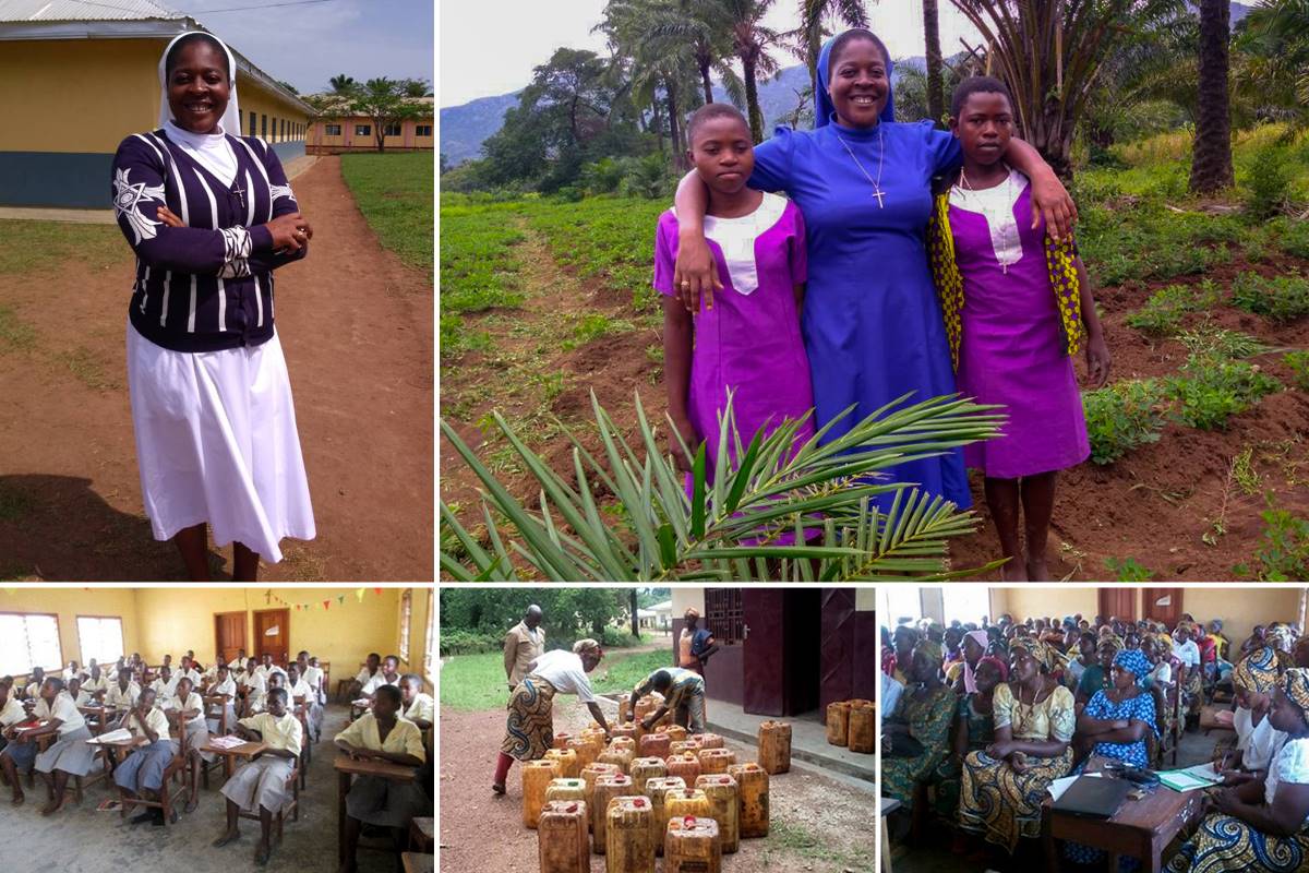 Sr. Caroline Acha, SST, serves in a remote area of northwest Cameroon. Her ASEC education is helping her to overcome the many challenges facing her community.
