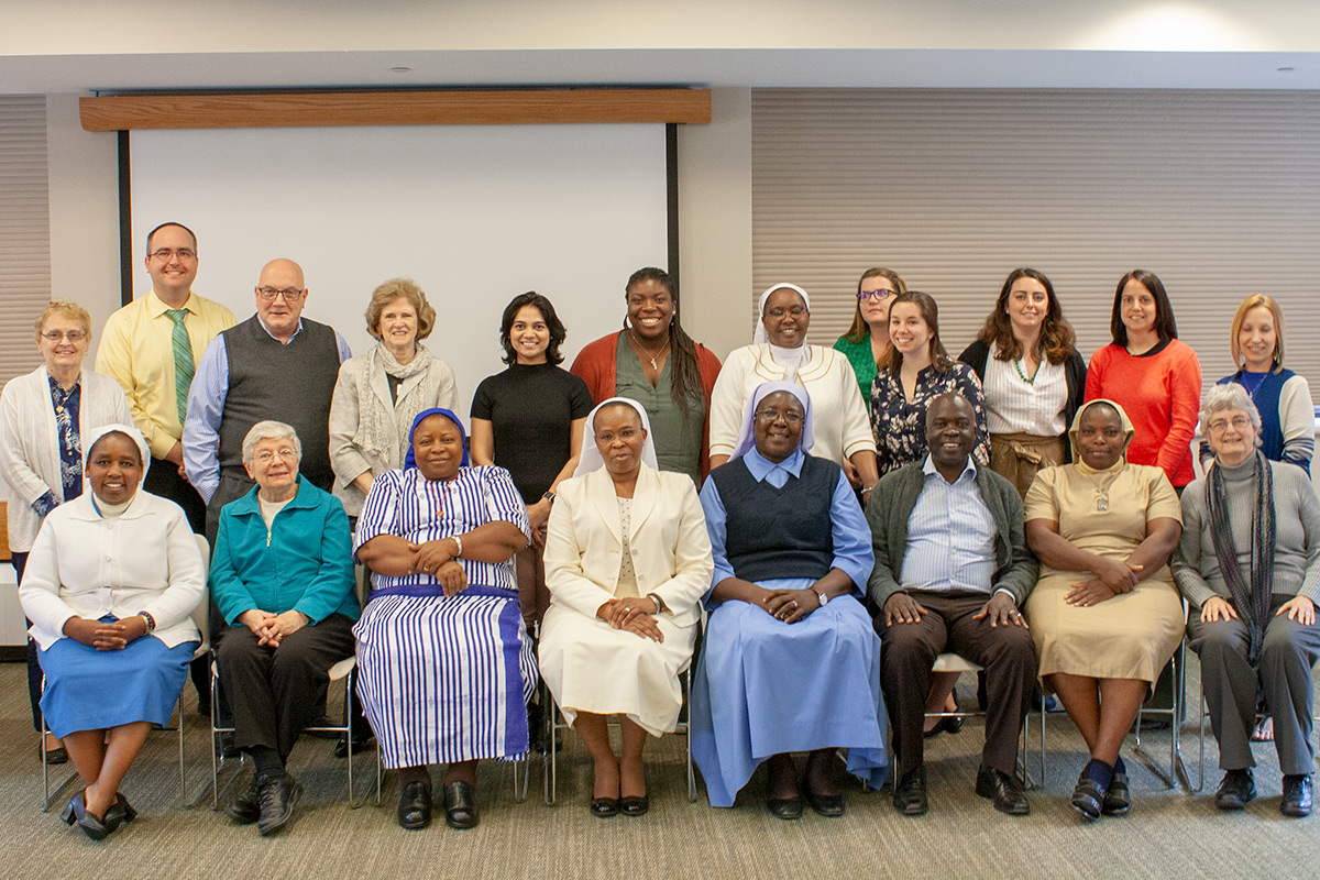 ASEC Advisory Board members pose with ASEC staff (April 25, 2018).