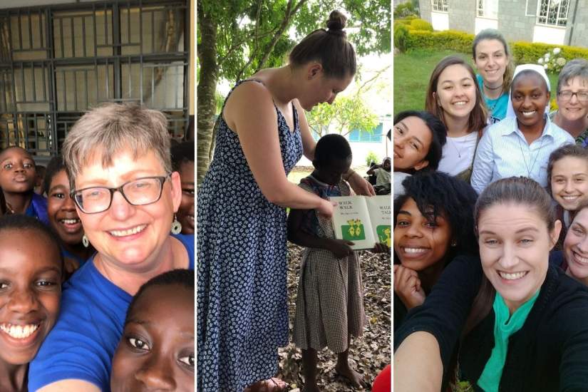 ASEC Service trip photos from Kenya (2017) and Ghana (2019).