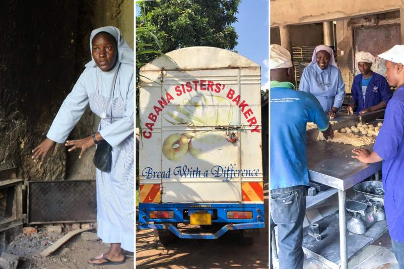 When sisters are educated, they are able to start businesses, manage staff and create jobs in the communities where they serve. This has a ripple effect of stimulating the economy and reducing poverty for many individuals who are unable to escape the grips of poverty. Sr. Teopista employs many orphans and school dropouts at Cabana Sisters' Bread Bakery in Uganda. She also incentives her employees by paying school tuition and has partnered with a local tech school to provide real on-the-job experiences for its students.