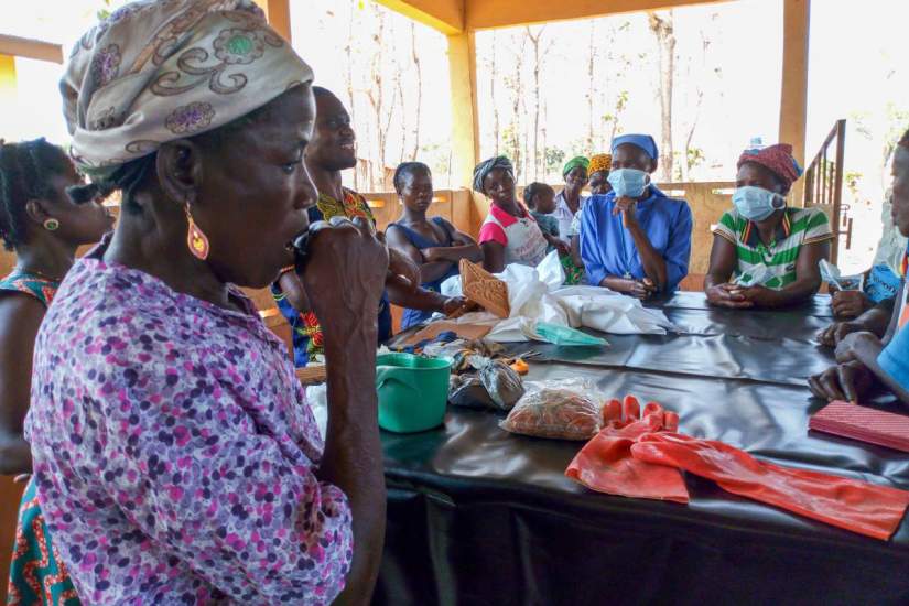 Projects like Sr. Stephany's women's group and Sr. Justina's sewing center empower women with the skills they need to make a living and break the cycle of poverty.