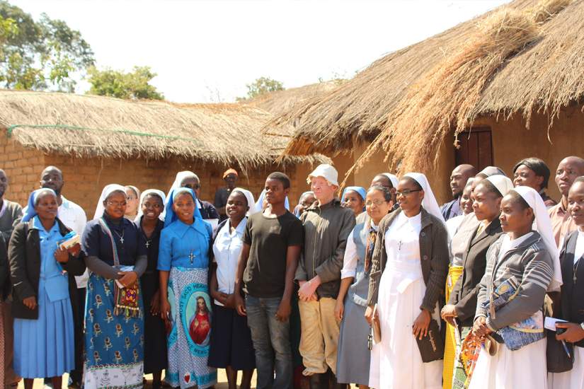 Malawian sisters visiting Alubino in Mtendere (July 2017)