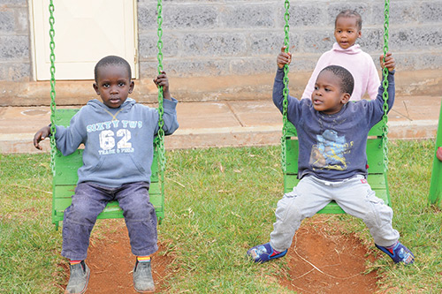 Cottolengo Centre for orphaned HIV positive children started in 1994, with the aim of taking care of vulnerable abandoned and  Orphaned children, who are either infected or affected by HIV+ in Nairobi. The Centre is managed by the Cottolengo Sisters in Kenya.