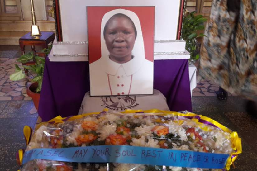 Sr. Rose was laid to rest in Juba, South Sudan, on March 30, 2017. Sr. Lina Wanjiku, ASEC East African Director and Sr. Mary Germina Keneema, ASEC Uganda Director, attended on ASEC's behalf.