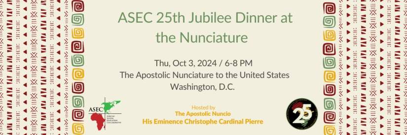 ASEC 25th Jubilee Dinner at the Nunciature