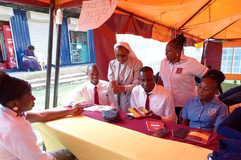 Sr. Gertrude Muhatia, a HESA alumna and nurse educator at Kenya Medical Training Center, is shaping the future of nursing in Kenya. Through her training, she empowers students with knowledge, integrity, and hands-on experience, while also serving as a national examiner and member of the Secretariat of Examinations.