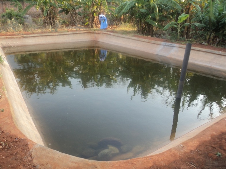 A grant from the GHR foundation provided the funding for a borehole, which could provide a resource of fresh, clean potable water for drinking water.