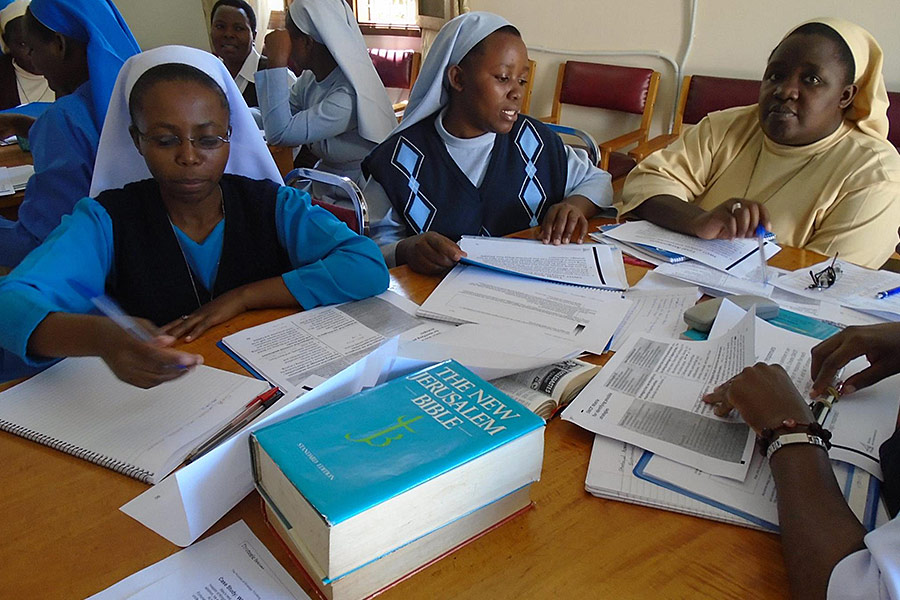 Busy consulting each other in class and the book of life