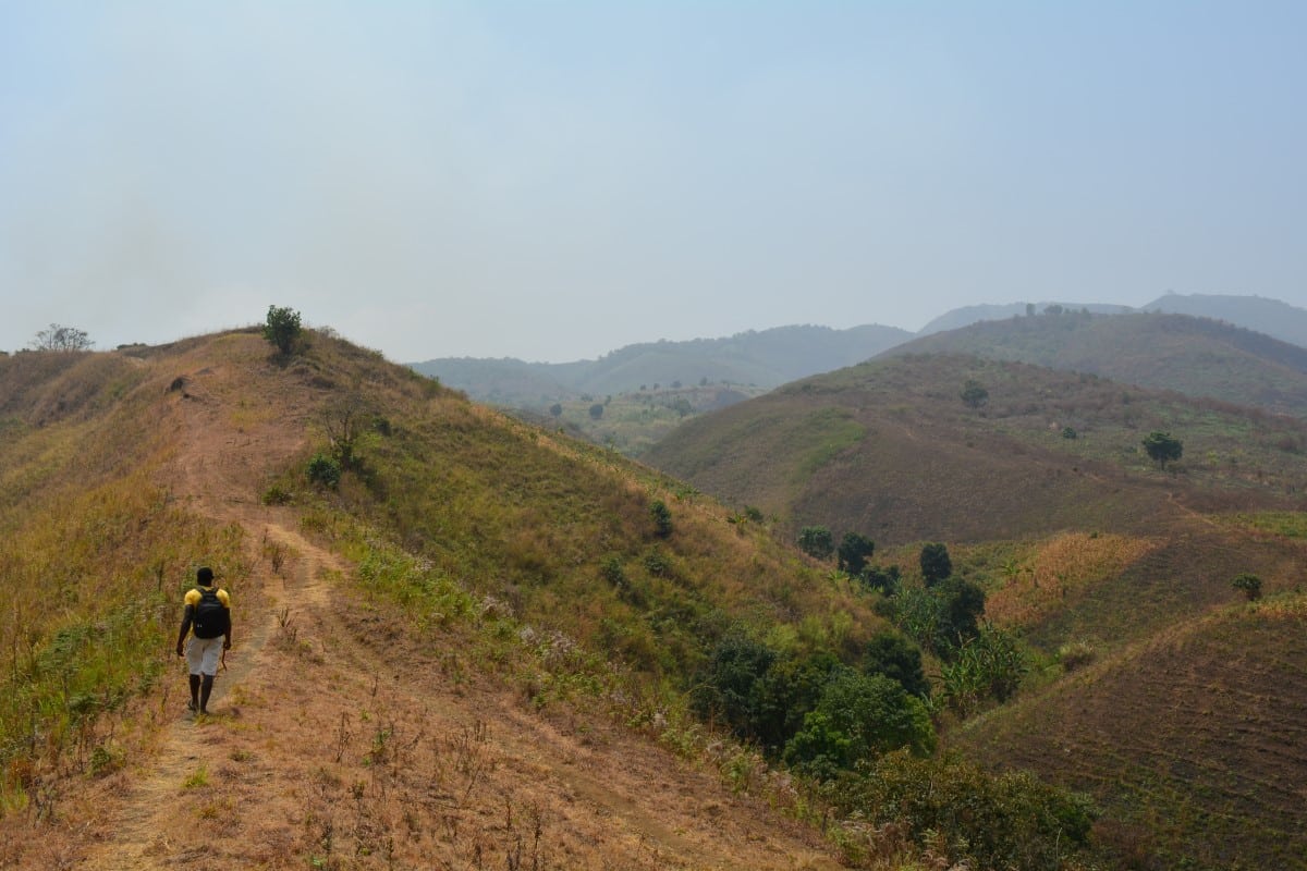 View of the landscape in Cameroon