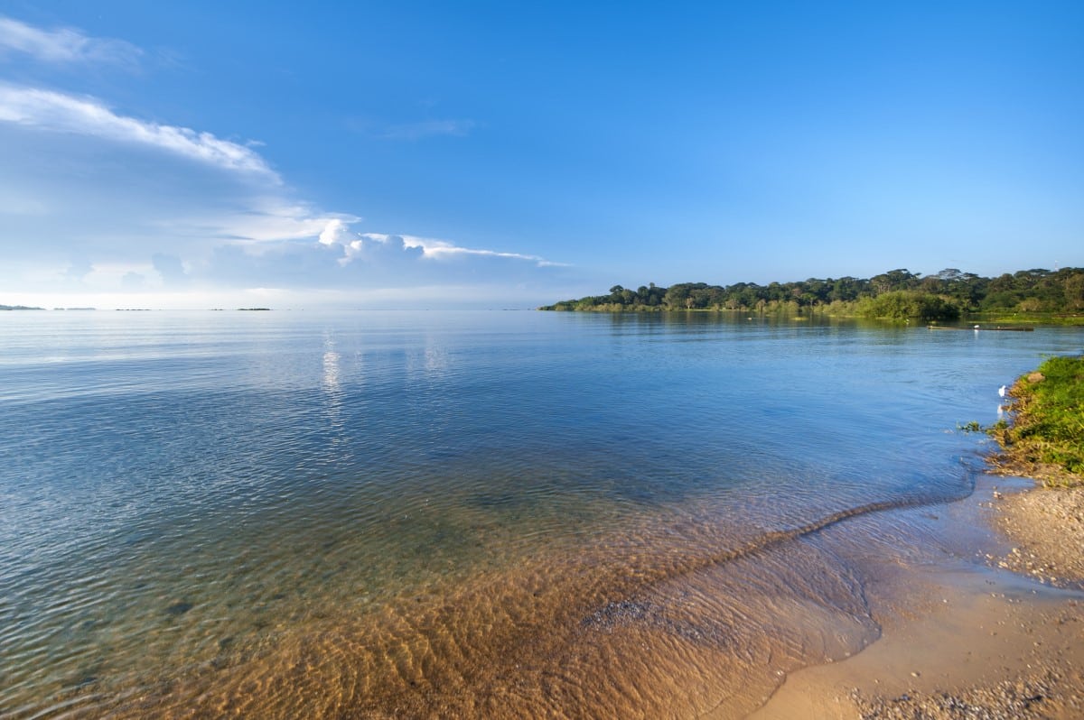 View of the landscape in Uganda