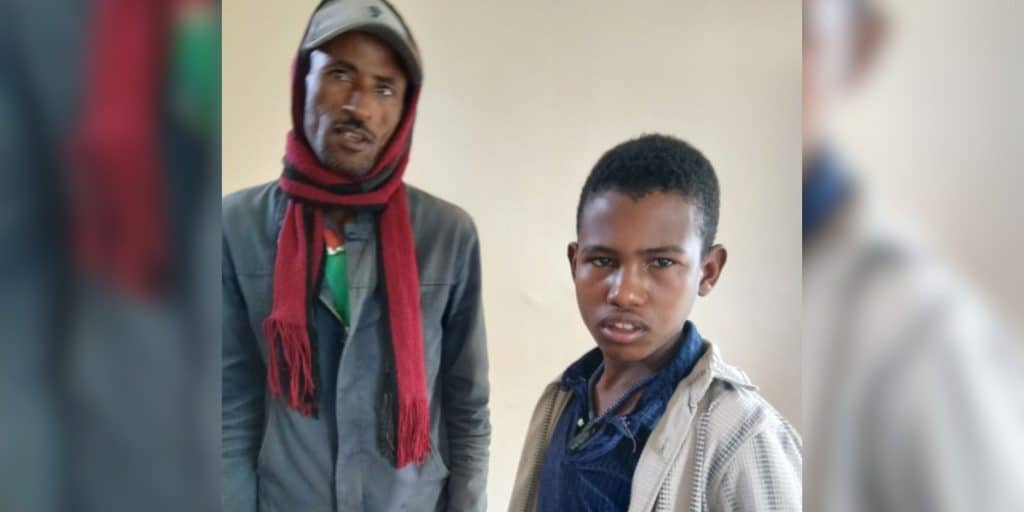 Chala Birbo with sight restored post surgery
