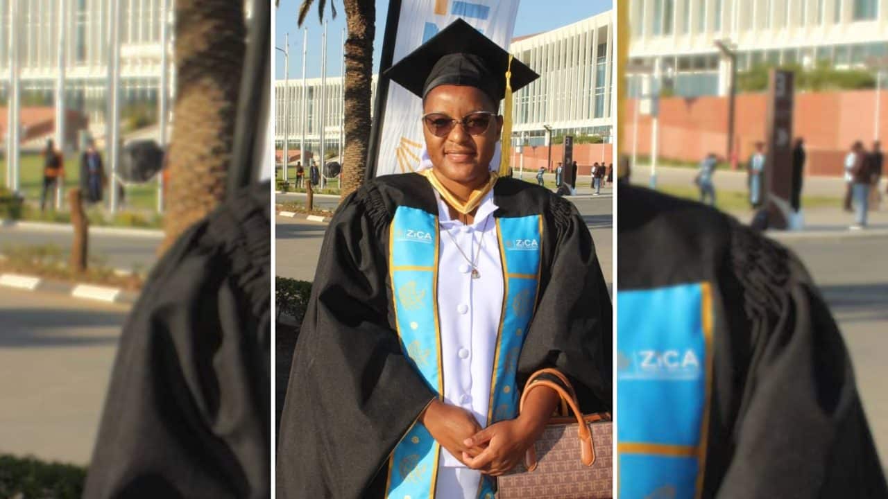 Sr Purity Siloka Scholarship recipient - Sr Juliana Chibaula Zulu