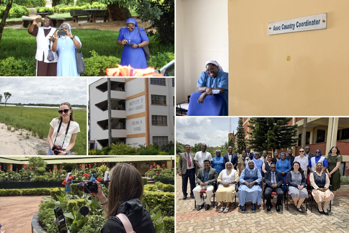 During site visits across Zambia ASEC staff applied workshop lessons in real ministry settings